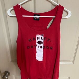 Harley-Davidson Women's Bold Red Tank Top